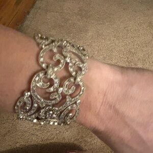 Antique Elegant Silver Bracelet